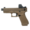GLOCK 19X HUSH Slide Lock Holosun 407c 9mm 17rd Threaded Brl OR