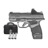 Springfield Hellcat Micro-Compact 9mm Semi-Auto Pistol with Viridian RFX-11 Green Dot and Fo