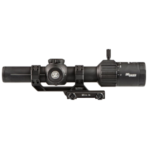 Sig Sauer Electro-Optics SOTM61002 Tango-MSR LPVO Black 1-6x24mm 30mm Tube Illuminated BDC6 Reticle, Rifle Scope
