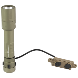 Cloud Defensive REIN Gen 2, Weaponlight, 71,000 Candela, 1100 Lumens, Accepts 18650 and CR123A Batteries, CLD Rein Gen 2 Complete Kit, Flat Dark Earth, Includes 18650 Battery REIN 2.0-DF-FDE
