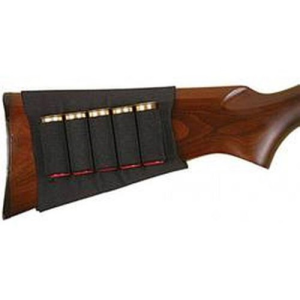 ALLEN Shotgun Buttstock Five Shell Carrier - Black