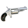 North American Arms 22LLR Mini-Revolver 22 LR 5rd 1.13" Overall Stainless Steel with Rosewood Birdshead Grip