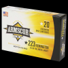 Armscor Range Rifle Ammo 223 Remington Full Metal Jacket 55 Grain 20 Rounds