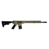 Great Lakes Firearms AR-15 Rifle, .450 Bushmaster, 18" 4150 CRMOV Barrel, 15.25" M-LOK Rail, 6 Position M4 Stock, Flat Dark Earth Cerakote GL15450 FDE