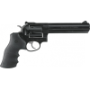 Ruger 1704 GP100 Standard DA/SA .357 6" 6 Hogue Monogrip Black Blued Revolver