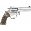 Ruger GP100 1777 Single/Double-Action Revolver 357 Magnum 4.20" Stainless 6rd Hardwood Grips Gold Bead Front Sight
