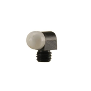 Bradley Standard Shotgun Bead Front Sight .156" Diameter M2.5x0.45 Thread 1/8" Shank White