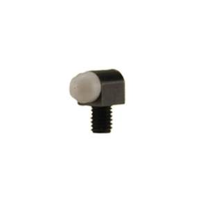 Bradley Standard Shotgun Bead Front Sight .156" Diameter M3x0.5 Thread 5/64" Shank White