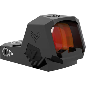 Swampfox Optics Sentinel II Micro Red Dot Sight Green 3 MOA Dot Reticle Blackout Rear