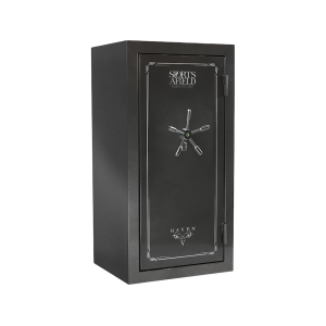 Sports Afield Haven Fire Resistant 36 Gun Safe with Biometric Lock Gray