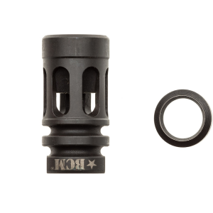 BCM GUNFIGHTER Mod 0 AR-15 Compensator 1/2"-28 Thread Steel Black