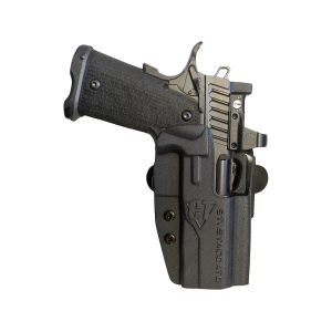 Comp-Tac International OWB Holster Left Hand 1911 Government Kydex Black
