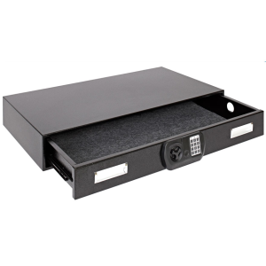 SnapSafe Under Bed Safe Large with Electronic Lock Black
