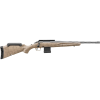 Ruger American Ranch Gen II Bolt Action Rifle 308 Winchester 16.1" Fluted Cobalt Cerakote Threaded Barrel Cobalt Cerakote Frame Flat Dark Earth Raised Comb Stock