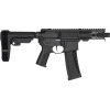 CMMG Banshee Mk4 22 Long Rifle Pistol 4.5" Threaded Barrel 25+1 Round Armor Black Pistol Brace