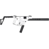 Kriss Vector CRB G3 Semi Automatic Rifle 10mm Auto 16" Nitride Threaded Barrel White Frame Black Folding Stock