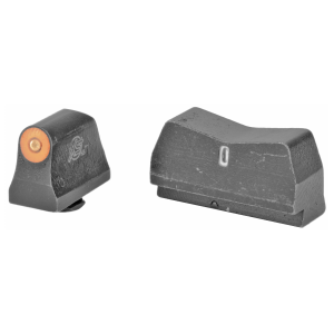 XS Sight Systems DXT2 Big Dot Suppressor Height Tritium Night Sights for Glock 17, 19, 22, 23 Pistols - Orange
