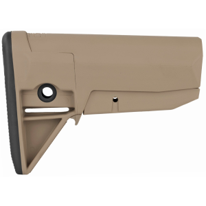 Bravo Company BCMGUNFIGHTER MOD 0 Adjustable Stock for Mil-Spec Buffer Tubes - FDE