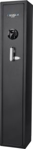 Barska HQ800 Standard Quick Access Keypad Biometric Rifle Safe Black