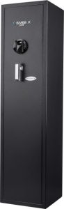 Barska HQ900 Large Quick Access Keypad Biometric Rifle Safe Black