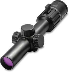 Burris RT-6 1-6x24 mm Rifle Scope 30mm Tube Second Focal Plane Red Ballistic AR 5X Reticle Matte Black