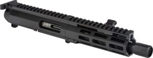 FM Products Foxtrot Mike VFM-9 9mm Luger 7inch Upper Receiver 5.75 inch Handguard 1-10 Twist 1/2x28 Threads Micro Blast Diverter Type III Hardcoat