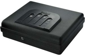 Gunvault MicroVault XL Personal Safe Illuminated Keypad Manual Key