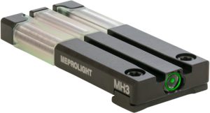 Meprolight FT Bullseye Tritium Self-Illuminated Rear Night Sight Sig Sauer P365 Green 0