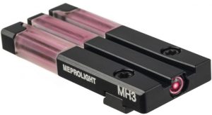 Meprolight FT Bullseye Tritium Self-Illuminated Rear Night Sight Sig Sauer Red Circle-Dot 0