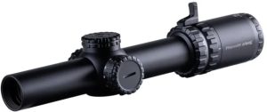 Primary Arms SLx 1-6x24mm Gen IV Tube Rifle Scope Second Focal Plane ACSS Nova Fiber Wire Reticle Black