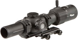 SIG SAUER Tango MSR LPVO Rifle Scope 1-6x24mm 30mm Tube Second Focal Plane Illuminated BDC6 Reticle Black