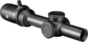 Vortex Strike Eagle 1-8x24mm 30mm FFP Rifle Scope Black EBR-8 Reticle MOA 10.4in 23.9oz