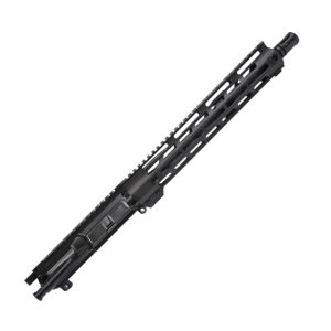 XTS AR-15 5.56 NATO 12.5in Upper Receiver Government Profile Carbine Length 1-7 Twist 1/2x28 A2 Flash Hider 12in Handguard Anodized Black