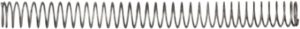 ZRODelta Mil-Spec Carbine Buffer Spring Music Wire Black Small