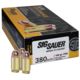 SIG SAUER Elite Performance .380 ACP 100 Grain Full Metal Jacket Brass Cased Centerfire Pistol Ammo 50 Rounds