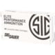 Ammo Deals 21 SIG SAUER SBR Solid Copper .300 AAC Blackout 120 grain Hunting Tipped Brass Cased Centerfire Rifle Ammo 20 Rounds