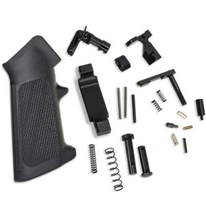 Lower Parts Kit For Ar-15 - Ar-15 Lower Parts Lite Kit W/No Fire Control Group Black