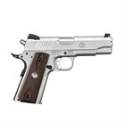 Ruger Cf Pistol Sr1911A(R) 45 Auto 4.25'''' Bbl Low-Glare Ss - Sr1911 Commander-Style 45 Acp 4.25" Bbl (2)7rd Mag Stainless