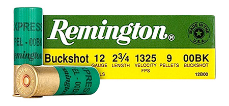 Ammo Deals of the Day 57 Remington 12ga 2.75" 00 Buckshot Ammunition 100rds - 12B00B
