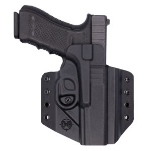 C&G Holsters Covert 1911 Government Kydex OWB Holster Right, Black - 1850100