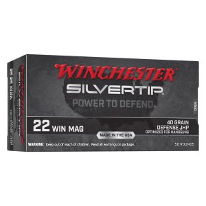 Ammo Deals of the Day 41 Winchester .22 WMR 40 gr Ammo Silvertip HP - 50rds - W22MST