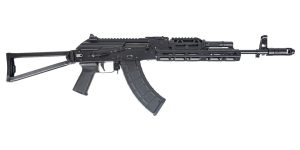 PSA AK-103 GF3 Forged Side Folding Rifle with ALG Trigger, JL Billet long rail, and Railed Picatinny Dust Cover, Black