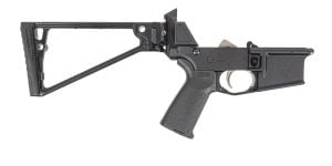 PSA Complete JAKL Rifle Lower with Triangle Stock 5.56 NATO MOE EPT, Black
