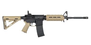 PSA PA-15 16"Nitride M4 Carbine 5.56 NATO MOE AR-15 Rifle w/ MBUS Rear, FDE