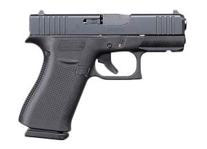 Glock 43X 9mm 3.4" 10rd Pistol, Black - UX4350201FR
