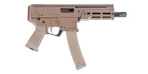 PSA JAKL 6.5" 9mm Pistol Without Brace, FDE