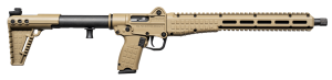 KELTEC SUB2000 Gen3 16" 10MM w/ Glock 20 Grip, Tan