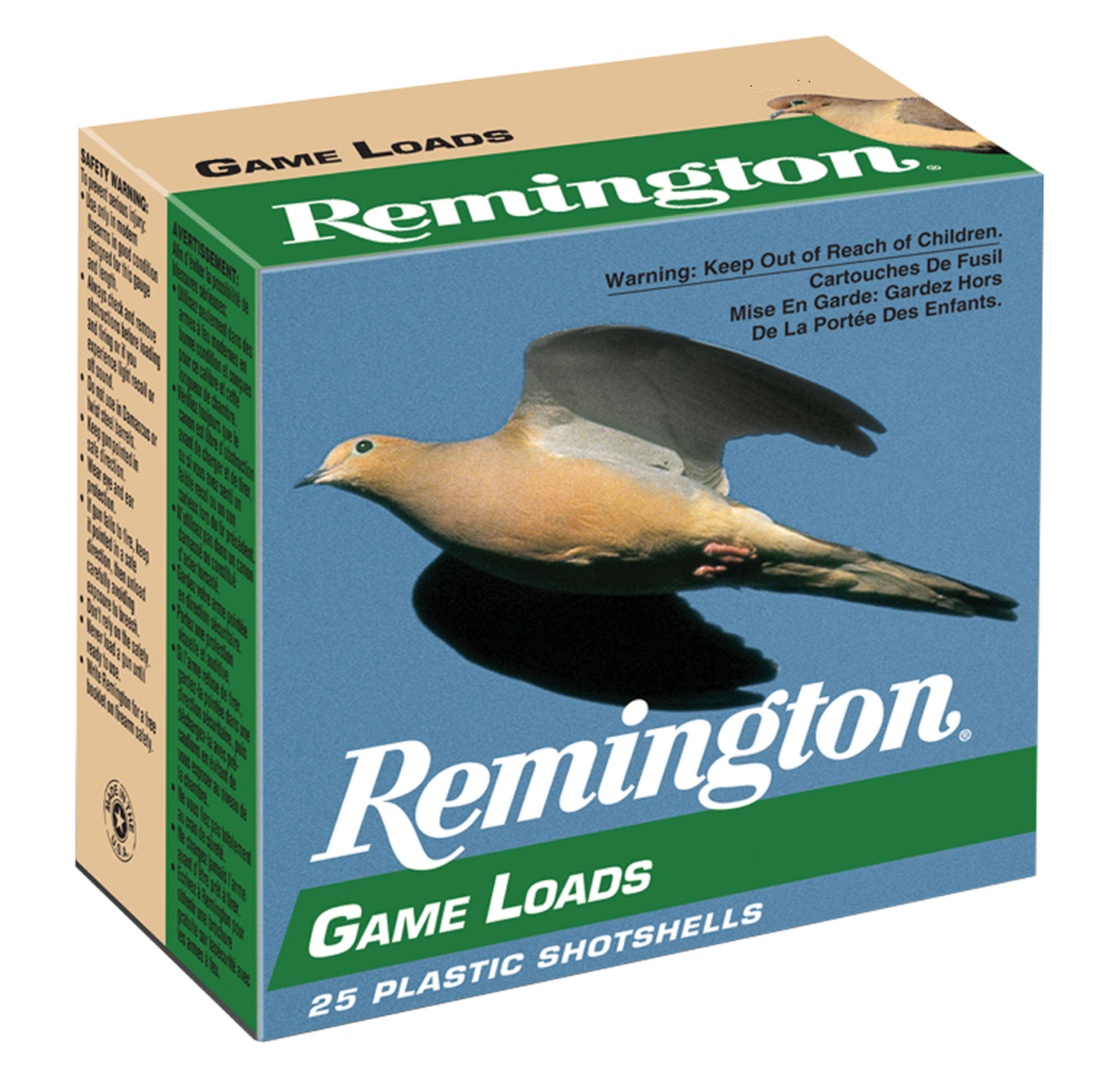 Ammo Deals of the Day 61 Remington Lead Game Loads 2.75" 12 Gauge Ammo 6, 25/box - GL126
