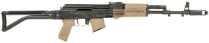 Arsenal SAM7SF 7.62x39mm 16.33" AK Rifle, Black/FDE - SAM7SF-84EFDEM