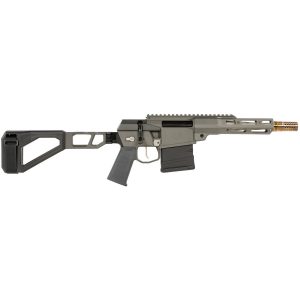 Q LLC The Fix 8.6 Blackout 8" Bolt Action Tactical Pistol, Gray